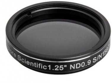 Filtr Explore Scientific 1,25′′ ND 0.9 neutral density
