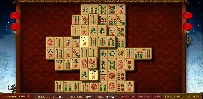Ninja Mahjong - hry.seznam.cz