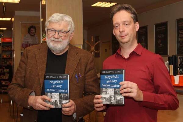 Kniha Jaroslava V. Mareše Největší záhady české historie