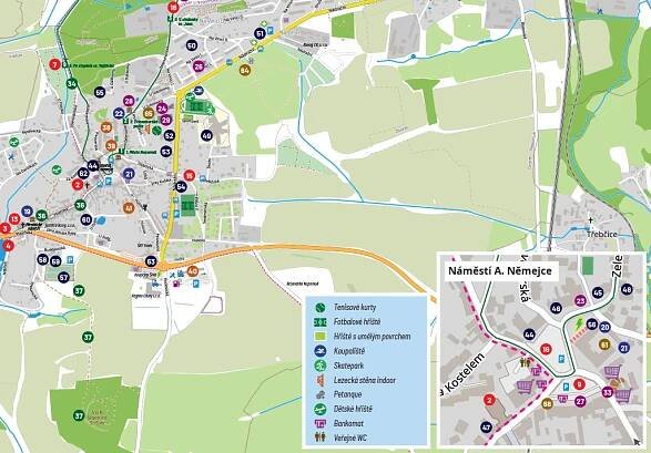 Tvorba map | Webový mapový průvodce, tvorba map na míru