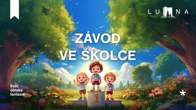ZÁVOD VE ŠKOLCE - edukativní audio pohádka na spaní pro děti (2024)