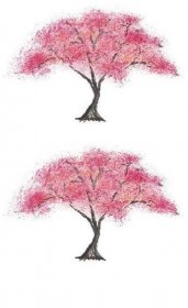 strom života tetování růžová