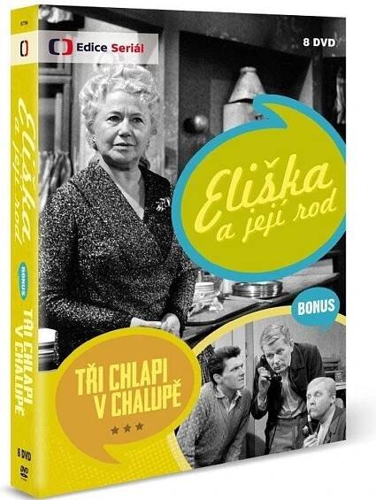 Eliška a její rod + Bonus: Tři chlapi v chalupě (8DVD) - DVD