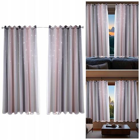 Zatemňovací závěsy Curtains Ready 160x134cm, termoizolační, s UV filtrem