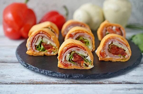 Zesty Italian Pinwheels