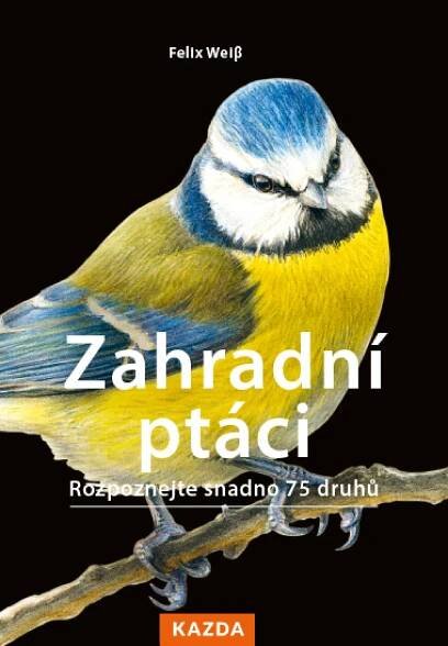 kniha Zahradní ptáci titulka