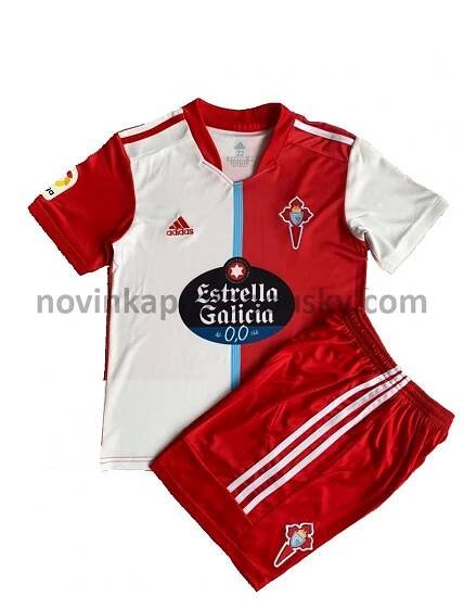 Celta de Vigo Dres Venkovní Fotbalové Dresy pro Děti 2021-2022