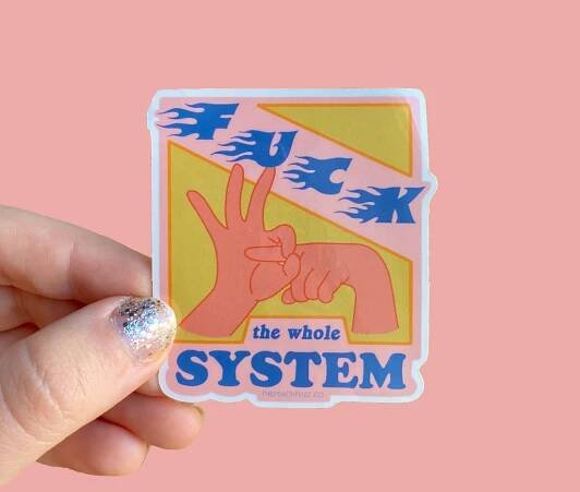 Peach Fuzz Stickers