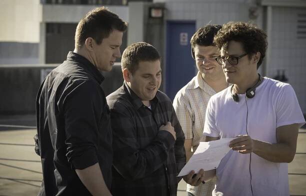 Channing Tatum, Jonah Hill, Phil Lord - 22 Jump Street - Z natáčení