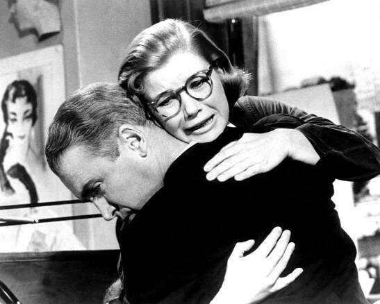 VERTIGO, James Stewart, Barbara Bel Geddes, 1958