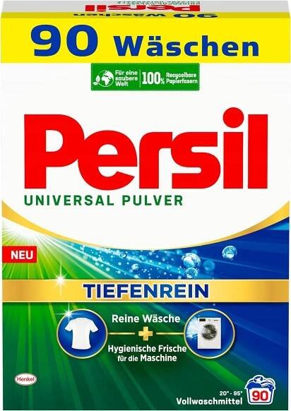 Persil Univerzální prací prášek 90 dávek 5,4 kg - patentovaná technologie Tiefenrein