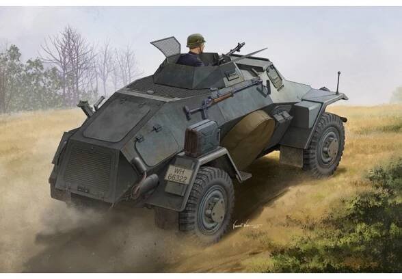 German Sd.Kfz.221 Leichter Panzerspahwagen (1st Series) - Hobby Boss 83811
