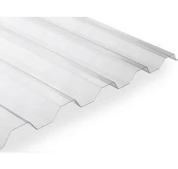 Průsvitná krytina Palram trapézová polykarbonátová deska ČIRÁ Rozměr formátu: 1060 x 2500mm s jemnou povrchovou krupičkou