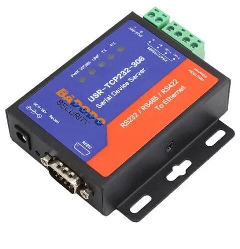 BTECH RS232 Serial To TCP IP Ethernet Converter User Manual