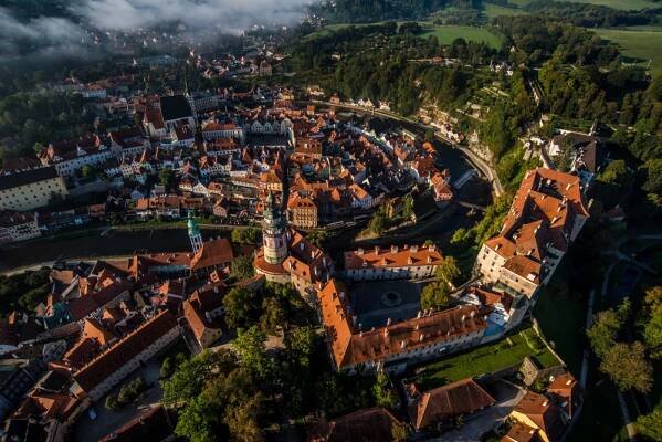Let balonem nad Českým Krumlovem | Galerie | Budějcká Drbna - zprávy z Českých Budějovic a jižních Čech