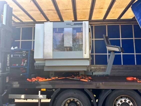 CNC-Maschine verlässt uns – Claude Dornier Schule