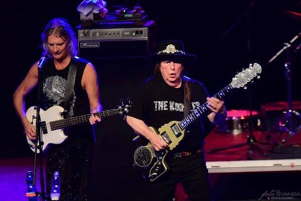 Slade, John Berry a Dave Hill/foto: Honza Švanda