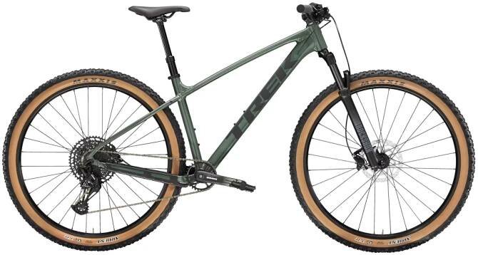 Bici Marlin 7 Gen 3 MTB Verde Keswick Front Disk Trek