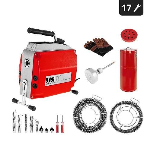STROJ NA ČIŠTĚNÍ ODPADŮ 570 W 400 OT./MIN NA Ø 20-150 MM