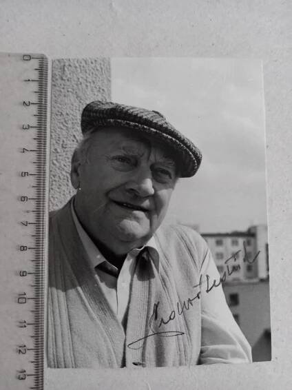 Podpis, autogram, foto BEDŘICH PROKOŠ, herec