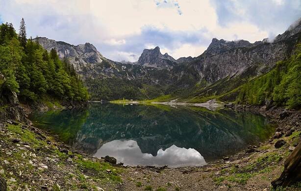 Túra: Upršané jazerá Gosausee