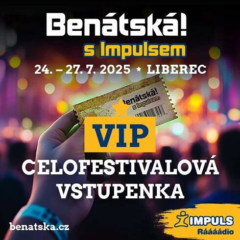 BENÁTSKÁ! S IMPULSEM- festival Liberec -Areál Vesec Liberec
