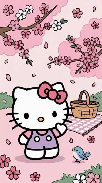 Pin de Romina Diaz em Hello Kitty em 2025 | Ideias de papel de parede, Imagem de fundo para iphone, Wallpapers bonitos