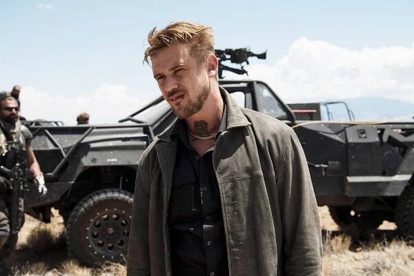 Boyd Holbrook in Logan (2017).