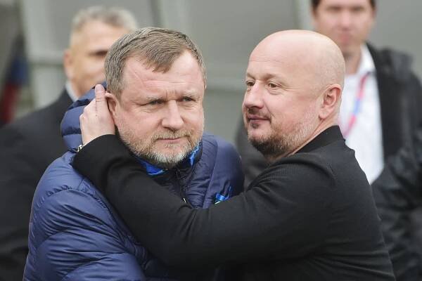 Pavel Vrba a Adolf Šádek (vpravo) v časech, když ještě oba patřili k fotbalové Plzni.