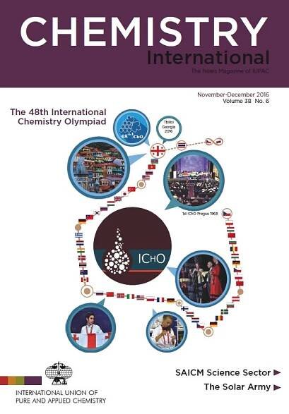 Chemistry International - IUPAC | International Union of Pure and Applied Chemistry