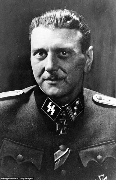 However, the commander on the ground would be Otto Skorzeny (pictured), Hitler’s favourite commando after he carried out a daring rescue of Mussolini from mountain-top imprisonment after he was incarcerated by Italian forces loyal to the king