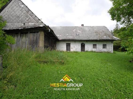 Prodej historické chalupy na nádherném místě na samotě u lesa, pozemek 2507m2, Hnátnice | Vyhledávaná Realitní kancelář