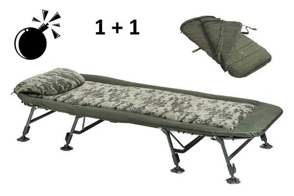 Mivardi Lehátko CamoCODE Air8 + Spacák New Dynasty Xtreme Akce!!