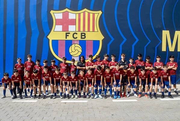 The best players from the Barça Academies in Chile, Argentina, and Uruguay are fulfill a dream by training at “La Masia