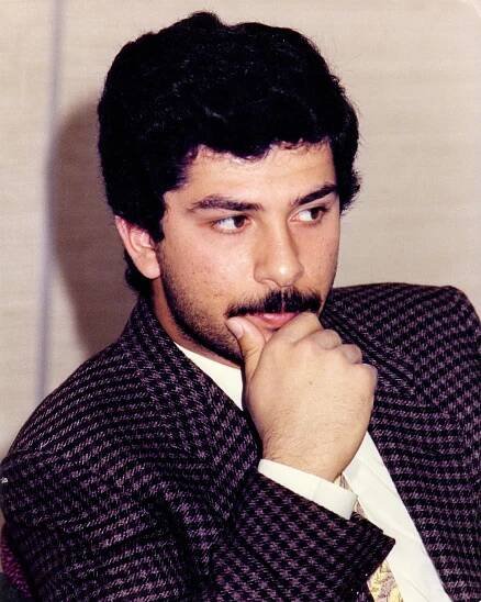 An undated picture shows Qusay Hussein,