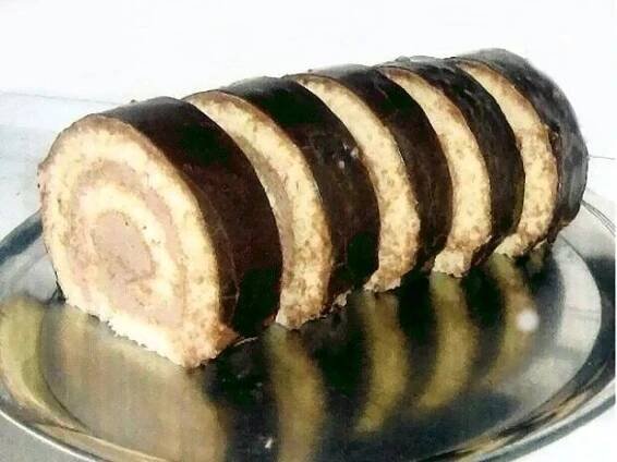Čokoládová roláda, Recepty na zákusky | Yemek Tarifi