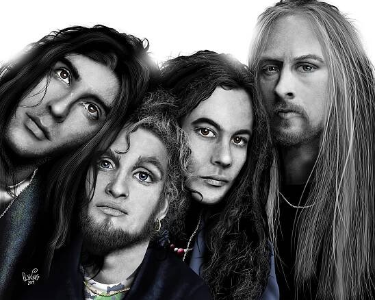 Alice In Chains Caricature