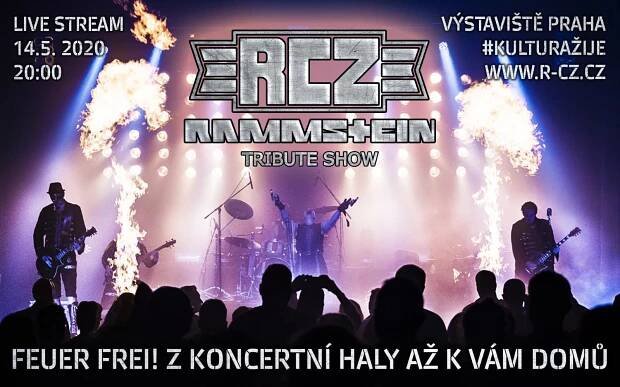 Pozvánka na online koncert RCZ ‒ Rammstein Tribute Show - Rockový SvětRockový Svět 