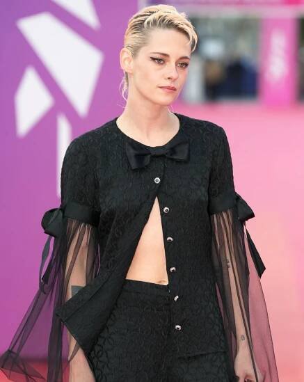 Kristen Stewart en Chanel au Festival de Deauville en septembre 2025.
