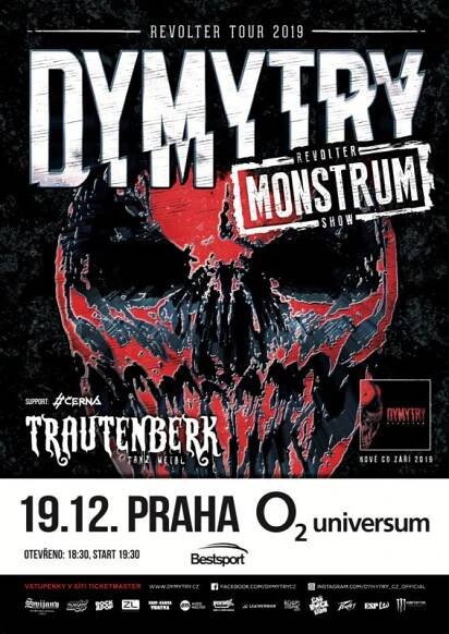 Velkolepé turné Dymytry Revolter se pomalu chýlí k závěru. Vyvrcholí v Brně, Ostravě a skončí v Praze v O2 Universum. Tři koncerty Revolter Monster Show nabídnou návštěvníkům maximum. Slibují silný zážitek po všech stránkách. | CS MUSIC