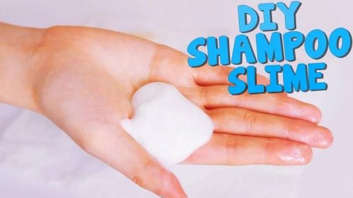 DIY Shampoo Slime