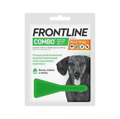 Frontline spot-on Combo pro psy S (2 -10 kg)