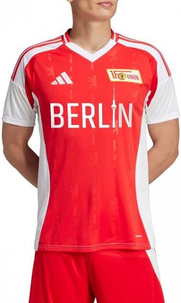 Pánský domácí dres s krátkým rukávem adidas 1. FC Union Berlin 2024/25