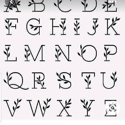 Alphabet de l'écriture manuscrite en 2024