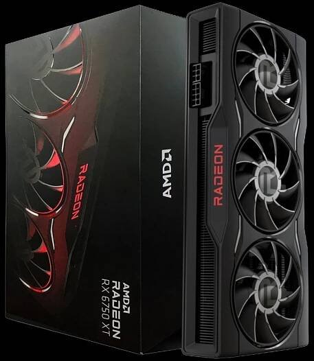 XFX Radeon RX 6750 XT 12GB GDDR6 RX-675TMBAF9