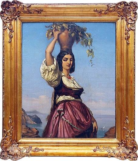 Mladá toskánka - Ludovico Seculin - Galerie umění