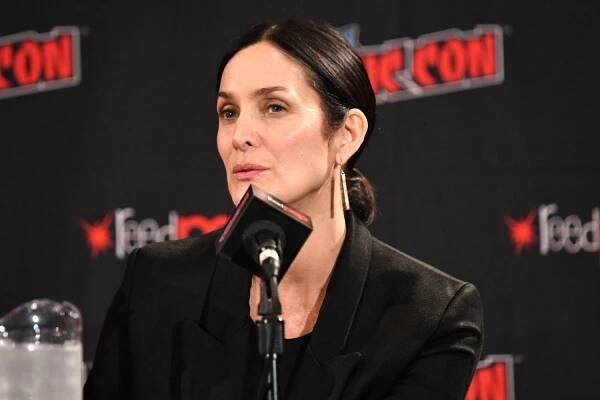 The Matrix star Carrie-Anne Moss was offered a grandmother role the day after her 40th birthday