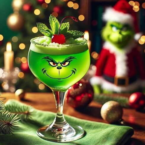 Grinch Cocktail Recipe - doozydoo