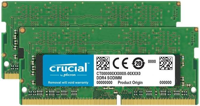 Crucial 32 GB (2x 16 GB) DDR4 2666 MHz (CT2K16G4SFD8266) od 3 229 Kč