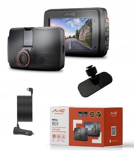 VIDEOREKORDÉR MIO MIVUE 803 AUTOKAMERA GPS WIFI